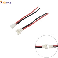 10pcs/lot Male Connector Battery Cable For SYMA X5C X5SW Hubsan X4 H107 H107 C/D H37 H8 Rc Helicopte