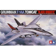 Tamiya #60313 - 1/32 F-14A Tomcat VF-154 Black Knights Military Aircraft Model Kit | Aircraft Series