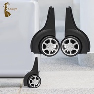 [kokiya] 2x Replacement Luggage Wheels Travel Case Silent Suitcase Bag Trolley Wheels