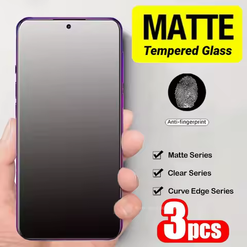 3pcs Matte Tempered Film for Xiaomi 12 13 14 Anti-Scratch for Xiaomi 12T 13T Pro Anti-Shatter Temper