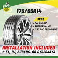 [Installation Provided] New Tyre 175/65R14 Myvi, Axia, Bezza, Iriz bridgestone michelin continental 