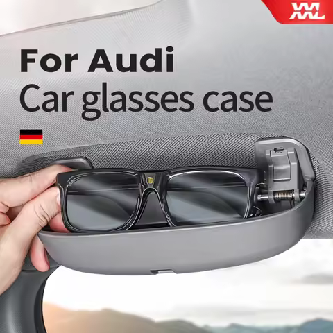 Installing the glasses case For Audi A3 8v 8l A4 B6 B7 B8 B9 A5 A6 C5 C6 C7 A7 Q3 Q5 Q7 S3 S4 S5 S6 