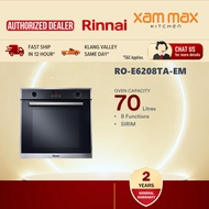 Rinnai Oven - RO E6208TA EM | 70 Litres | 8 Functions | Rotisserie | 60cm Electric Oven | RO-E6208TA