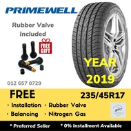 235/45R17 PRIMEWELL VALERA SPORT AS (Installation) Tyre Tayar Tire Wheel Rim 17 inch WPT NIPPON Tayar Baru pasang