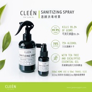 (Ready Stock)CLEEN HAND SANITIZER SPRAY (Tea Tree &amp; Eucalyptus) Sanitiser / Disinfectant Spray 75% Alcohol