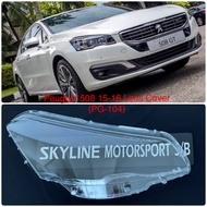 Peugeot 508 Head Lamp Lens Cover 2015 2016 2017 2018