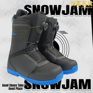 Snowjam【ef雪具】新款快穿專業旋鈕釦成人鋼絲扣boa單板滑雪鞋