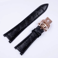 Substitute Baida Purley Watch Strap Genuine Leather Parrot Screw Strap 5712G 5711 Notch 13 Bracelet 