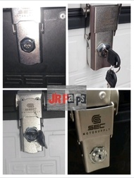 1026 SEC Top Box Lock Replacement. SEC Alloy top box only. Box type design only. Top box lock replac