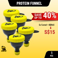 Ultimate Sup Protein Powder Funnel, Portable Container for Gym Travel
