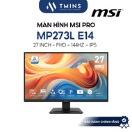 MSI PRO MP273L E14 Monitor (27 inch/ FHD/ 144Hz/ IPS) - Genuine