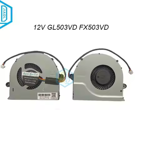 12V CPU Cooling Fans Laptop Radiator Fan Cooler Fan For ASUS FX503VD GL503VD GL703VD ROG Strix GL503