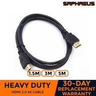 1.5 3M 5M Meter HDMI To HDMI Cable 4K 2.0V 1.5M HD Cable Digital LCD TV Camera for Laptop TV Box PS3