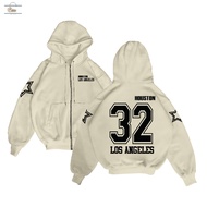 BEXLEY - Houston Los Angeles Zipper Hoodie Jacket Hoodie Zipper Size M-XXL Unisex [Men & Women]