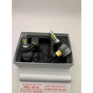 Super bright C6 Led headlight with copper base.