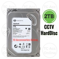 Hard Disc 2TB HDD Surveillance HardDisc CCTV Use Storage