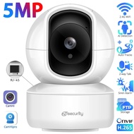 VBNH 5MP Wifi surveillance camera for indoor human tracking, PTZ smart home security protection, audio SD card, IP camera, baby monitor IP Security Cameras