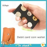 SLS_ High-quality Coin Organizer Compact Coin Purse Organizer Wallet for Travel Portable Coin Holder Sorter Set for Home Convenient Coin Storage Bag for Southeast Asian Buyers
