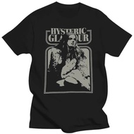 Hysteric Glamour Printed T-shirt Man Women Cotton T-shirt Men's T-shirts 2026 Summer Men's Clothing