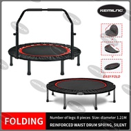 kemilng sport 48/40-inch 4 Folds Foldable Trampoline with handrail or non handrail and with Enclosure Net Kids &amp; Adult