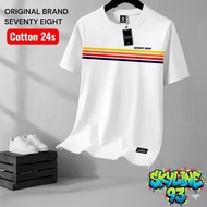 SEVENTY Original T-shirtEIGHT for Men and Women Cotton 24s /14 Seventy eight T-shirt/ 78 T-shirt/ Me