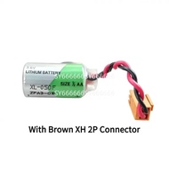 100% New Original Korea For XENO With Brown XH2.54 2Pin Plug XLP-050F 3.6V 1/2AA ER14250 Lithium Ind