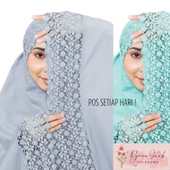 ✤HOT SALE TELEKUNG LACE BUNGA  TELEKUNG TRAVEL SEJUK COTTON VISCOSE EXCLUSIVE DEWASA✿