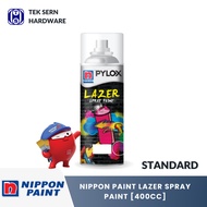 *READY STOCK* NIPPON Pylox Lazer #SOLID COLOURS# Easy &amp; Quick Spray Paint/ Spray Warna Biasa [400CC]