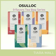 [OSULLOC] 9 flavors Tea Bag Series (20Tea Bags) / Shipping from Korea