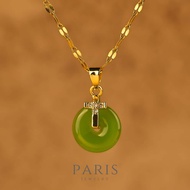 TPJ- Green Jade Cross Luxury Necklace Jade Necklace Cross Necklace