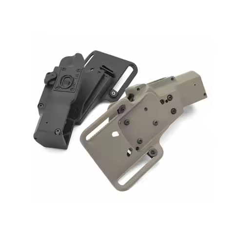 2026 Universal Pistol Holster for Glock Hunting Gun Surefire Flashlight Softair Holsters Movable Han