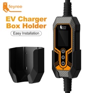 feyree EV Charger Holder High Strength Hook Easy Install Fixed Wall Mount for Portable EV Charger 7K
