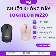 Chuột không dây Logitech Silent M220 Đen - giá rẻ Logitech m220 - Giá Tốt Miễn Phí Vận Chuyển Đủ Loạ