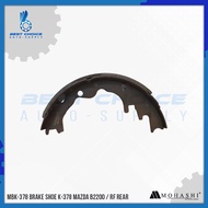 BRAKE SHOE MAZDA B2200 RF REAR K-378 MOHASHI (4PCS)