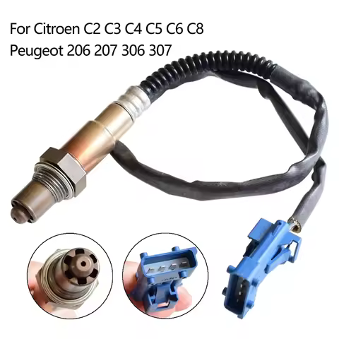 For Citroen C2 C3 C4 C5 C6 C8 Peugeot 1007 106 206 207 306 307 O2 Oxygen Lambda Probe Sensor 0258006