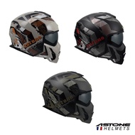 [ASTONE] SK6-VA1 Painted Detachable Full Face Helmet