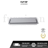 Fliptop Meja Kantor Furnicon / Fliptop Cover Stop Kontak Meja Rapat Meeting - 410