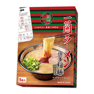 一蘭拉麵 博多細麵直條麵 (5食入）賞味期限年/月/日:2026/11/20)