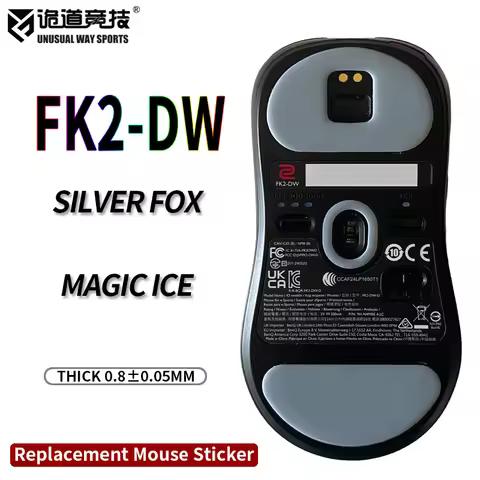 UnusualWaySports Mouse Skates Feet FK2DW ZA13DW S2DW Cambered Surface PTFE Anti Collapse Multilayer 