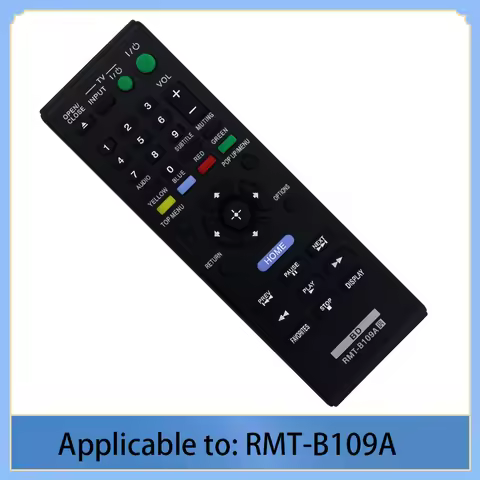 RMT-B109A Remote Control Compatible with Sony DVD BDP-S380, BDP-S580, BDP-S480, BDP-BX38, BDP-S280, 