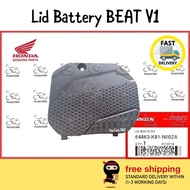 64460-K81-N00ZA HONDA BEAT V1 Lid Battery / Cover Battery / Penutup Bateri 100% ORIGINAL