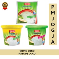 Wong Coco Nata De Coco Cubes thin slices Dugan Slice/ Wong Coco coconut juice/