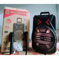 [ Ready] Ts Kimiso 1205 - Speaker Karaoke Bluetooth Qs-1205 12 Inch