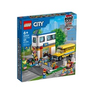 [LEGO GO] LEGO 60329 School Day Bus City Series Building Block Box Set Toy Gift Birthday Unopened