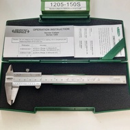 เวอร์เนียร์ ความละเอียด 0.05 mm 6" 8" 12" Vernier Calipers INSIZE 1205 1205-150S 1205-200S 1205-300S