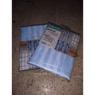 Shower Curtain Blue 180x180 cm Bathroom Curtain