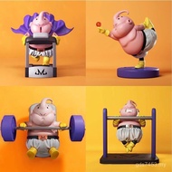 Buou Decoration Yoga Series Dumbbell Cycling Horizontal Bar Dragon Ball Boxed Model 7 Figure Fitness