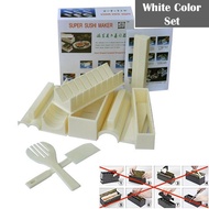 Msia Ready Stock 10pcs DIY Sushi Maker Set Tool Portable Kitchen DIY Sushi Kimbap Maker Seaweed Nori