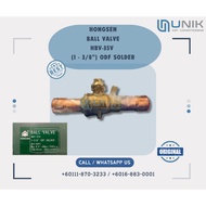 HONGSEN BALL VALVE HBV-35V  (1-3/8") ODF SOLDER