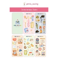 STICKER savings cards - 6 cards - 3 million